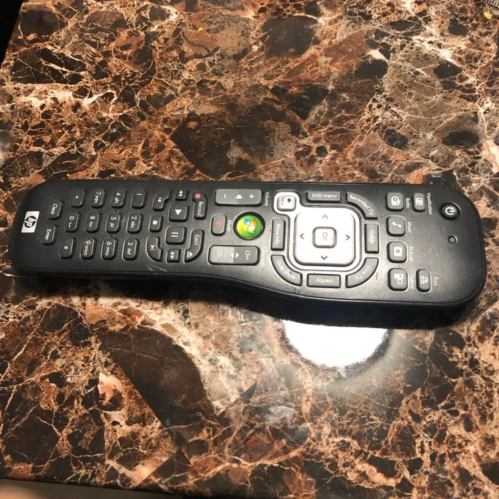 Universal HP TSGH-IR01 Touchsmart Windows PC Media Center Remote Control